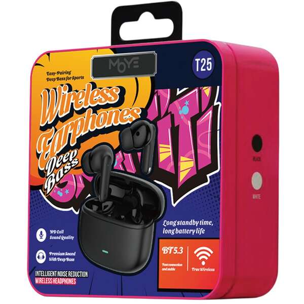 MOYE Street Beatz Wireless Earphone Black