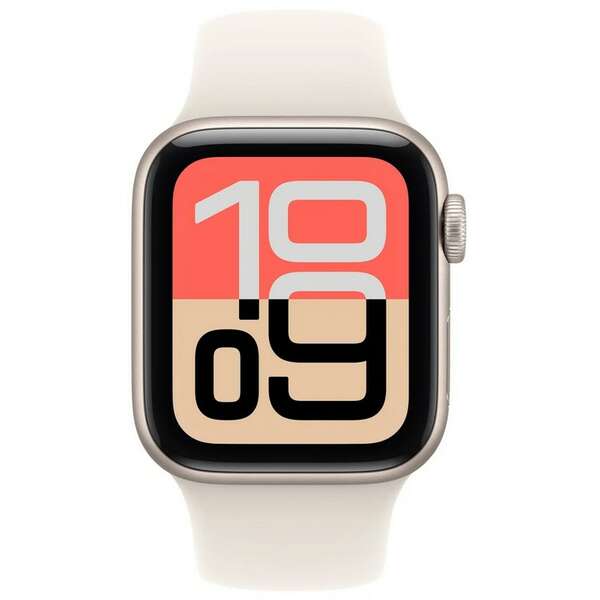 APPLE Watch SE 3 GPS 40mm Starlight Aluminium Case with Starlight Sport Band - S/M meh34rk/a