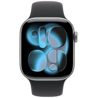 APPLE Watch S11 GPS 42mm Space Grey Aluminium Case with Black Sport Band - S/M meqw4rk/a