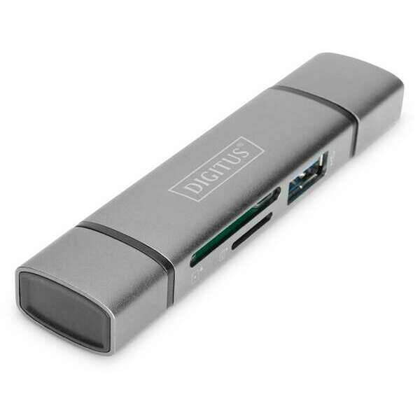 DIGITUS USB-C/A citac kartica i USB-A
