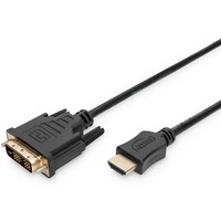 DIGITUS Kabl HDMI na A-DVI(18+1) FHD 2m crni