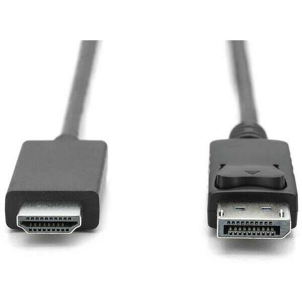 DIGITUS Kabl Display port 1.2 na HDMI2.0 4K 2m crni