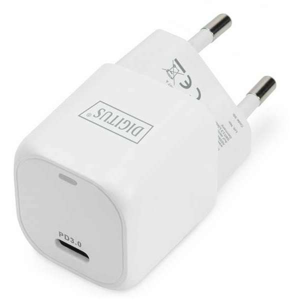 DIGITUS Mini univerzalni zidni punjac 20W beli
