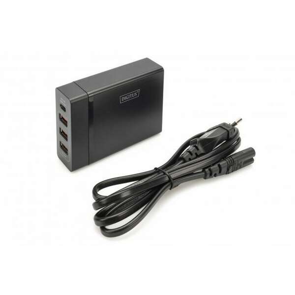 DIGITUS Univerzalni punjac 72W 1.2m crni