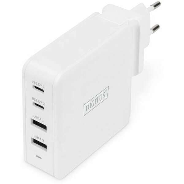 DIGITUS Univerzalni GaN zidni punjac 100W beli