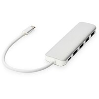 DIGITUS USB-C hub 4 USB 3.0 porta + PD