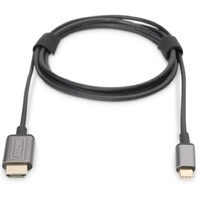 DIGITUS Kabl USB Tip C na HDMI 4K 1.8m crni