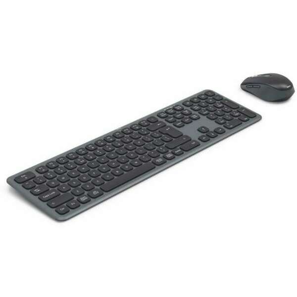 HAMA WKM-550 bezicna tastatura i mis, SRB, crna