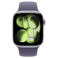 APPLE Watch S11 GPS 42mm Silver Aluminium Case with Purple Fog Sport Band - S/M meu64rk/a 