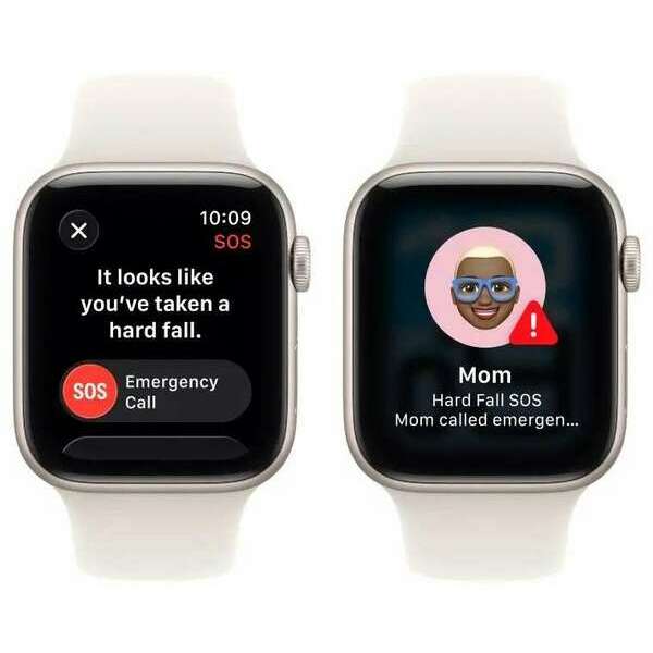 APPLE Watch SE 3 GPS 44mm Starlight Aluminium Case with Starlight Sport Band - S/M mehg4rk/a