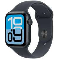 APPLE Watch SE 3 GPS 44mm Midnight Aluminium Case with Midnight Sport Band - S / M mehn4rk / a