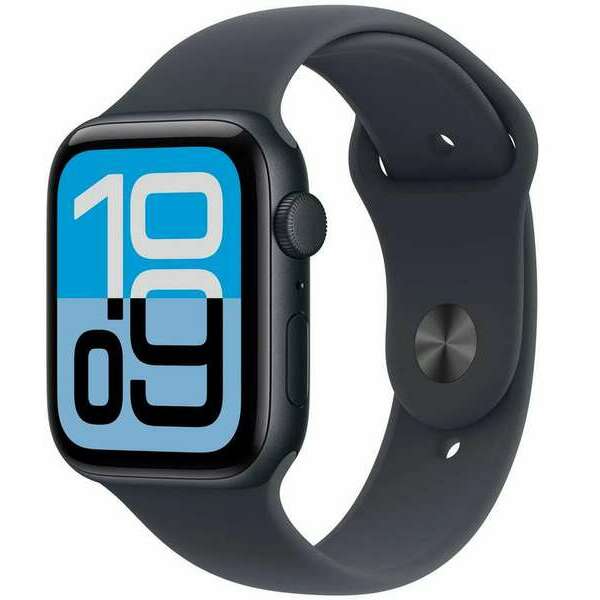 APPLE Watch SE 3 GPS 44mm Midnight Aluminium Case with Midnight Sport Band - S/M mehn4rk/a