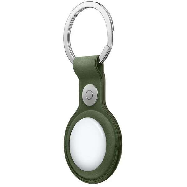 APPLE AirTag FineWoven Key Ring - Moss mgfx4zm/a