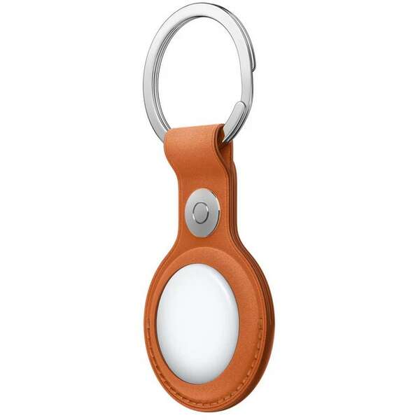 APPLE AirTag FineWoven Key Ring - Fox Orange mgfy4zm/a