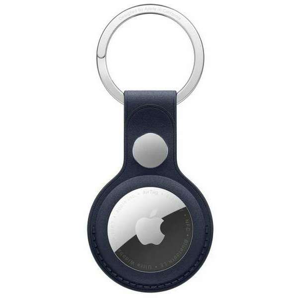 APPLE AirTag FineWoven Key Ring - Navy mgg14zm/a