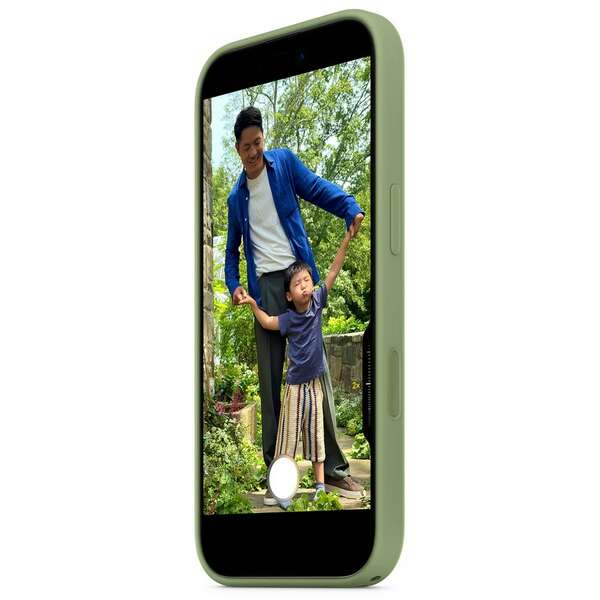 APPLE iPhone 17 Silicone Case with MagSafe - Light Moss mgex4zm/a
