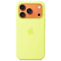 APPLE iPhone 17 Pro Silicone Case with MagSafe – Neon Yellow mgff4zm/a