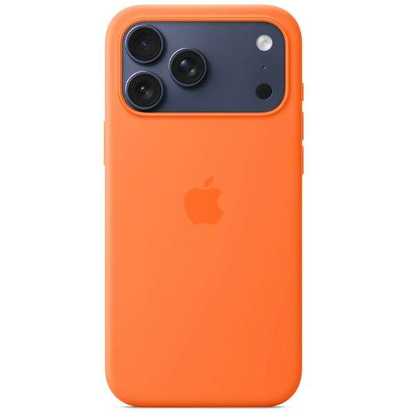 APPLE iPhone 17 Pro Max Silicone Case with MagSafe – Orange mgfl4zm/a