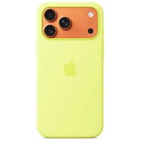 APPLE iPhone 17 Pro Max Silicone Case with MagSafe – Neon Yellow mgfm4zm/a