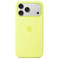 APPLE iPhone 17 Pro Max Silicone Case with MagSafe – Neon Yellow mgfm4zm/a