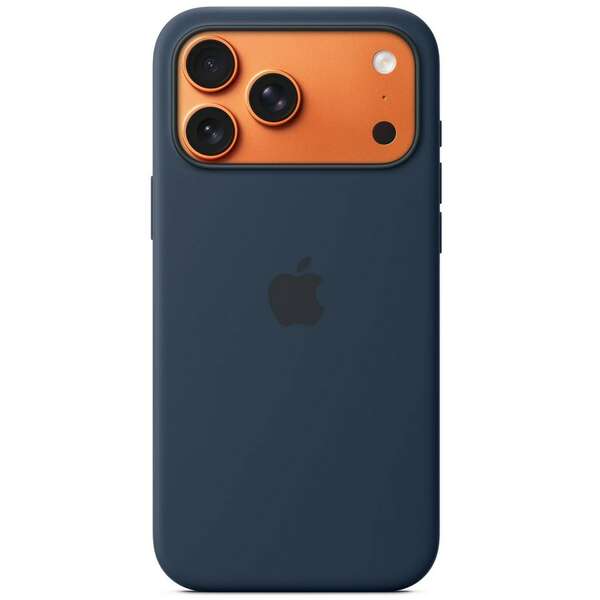 APPLE iPhone 17 Pro Max Silicone Case with MagSafe – Midnight mgfp4zm/a