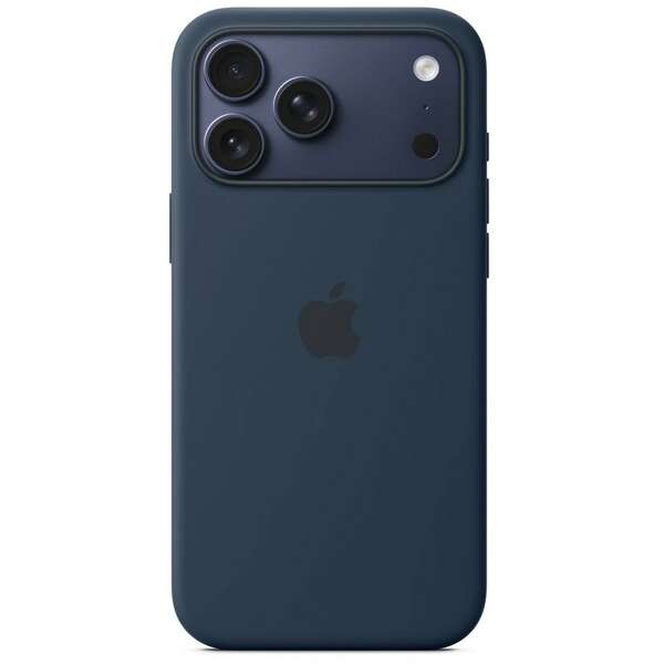 APPLE iPhone 17 Pro Max Silicone Case with MagSafe – Midnight mgfp4zm/a