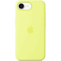 APPLE iPhone 16e Silicone Case – Neon Yellow mgyw4zm/a