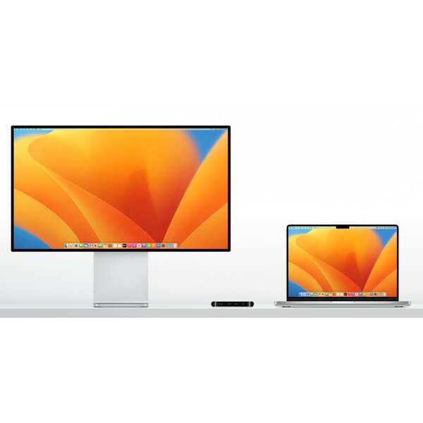 APPLE - Belkin CONNECT 5-in-1 Thunderbolt 4 Hub - Silver - (INC013vfSGY)