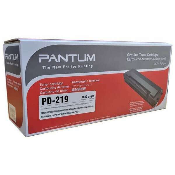 PANTUM PD-219 toner, P2509, P2509w, M6509nw, 1600str.