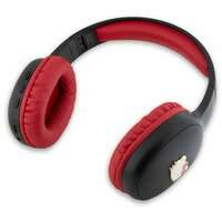 HELLO KITTY Headphones Black Red