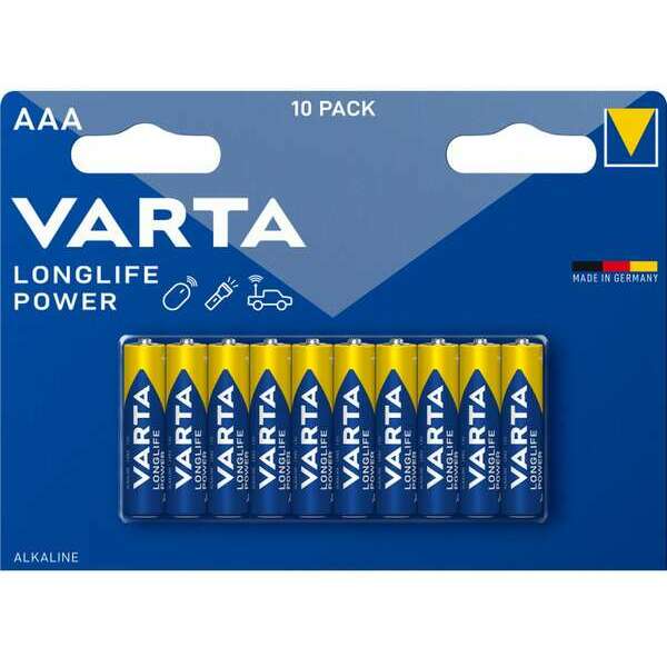 VARTA Longlife Power alkalna baterija LR03 10/1 VARTA Longlife Power alkalna baterija LR03 10/1