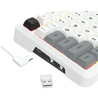 REDRAGON Bragi Pro MK688 Wired&2.4G&BT White