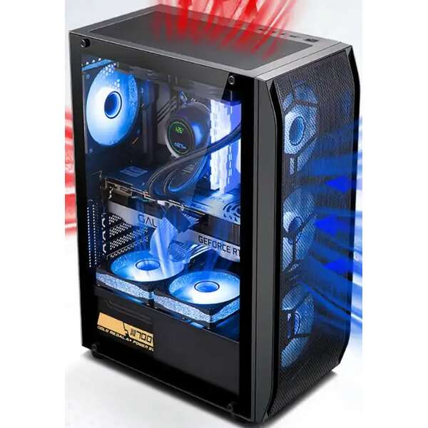 TEHNOMEDIA BlackPulse Ryzen 5 3600/16GB/M.2 512GB/RX580/700W