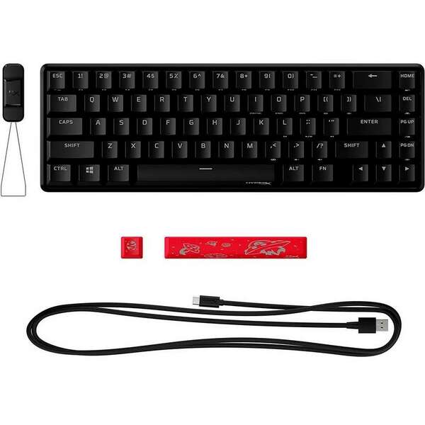 HYPERX Alloy Origins 65, Gaming mehanicka tastatura, Red, US, HKBO1T-RD-US/N