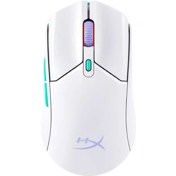 HYPERX Pulsefire Haste 2 Core, Gaming mis, white, wireless
