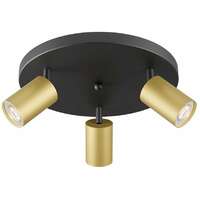 BRAYTRON BRY-BETA-RND_3-GLD-GU10-SPOTLIGHT