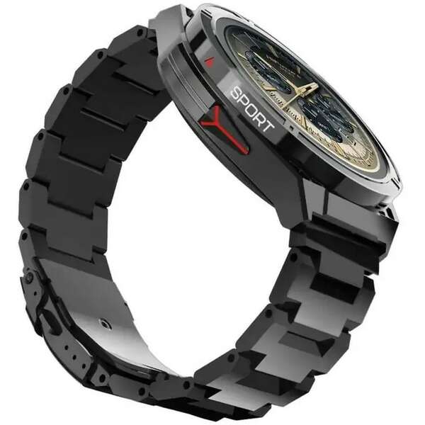 HIFUTURE Smart Watch Active Black Red