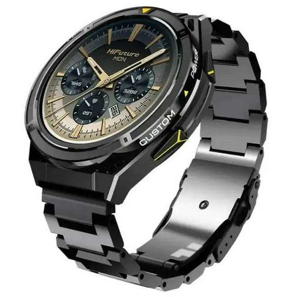 HIFUTURE Smart Watch Active Black yellow