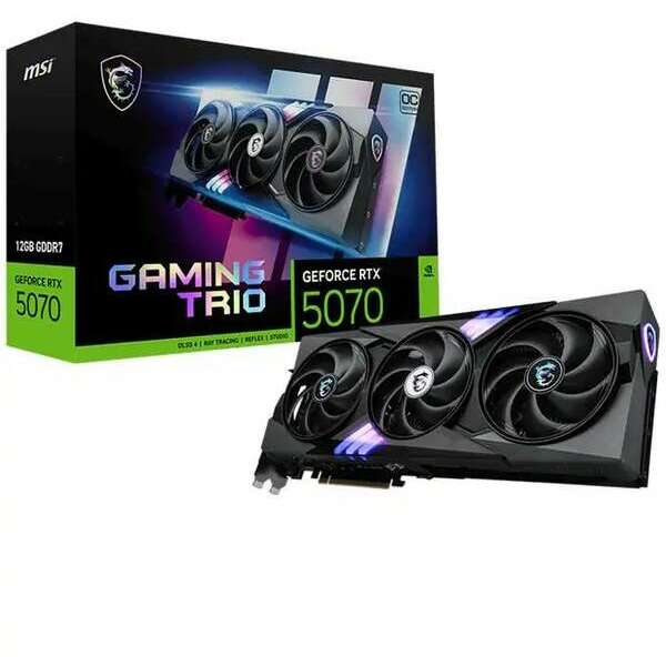 MSI GeForce RTX 5070 12G GAMING TRIO OC MSI GeForce RTX 5070 12G GAMING TRIO OC