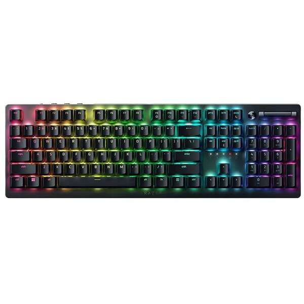 RAZER DeathStalker V2 Pro Wireless Low Profile Optical Purple Switch