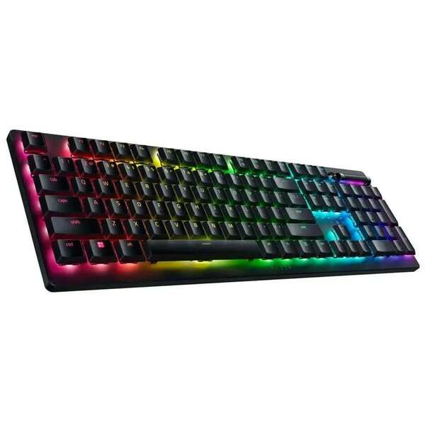 RAZER DeathStalker V2 Pro Wireless Low Profile Optical Purple Switch