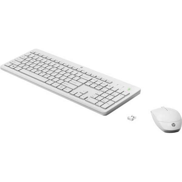 HP 230 tastatura+mis US bela (3L1F0AA)
