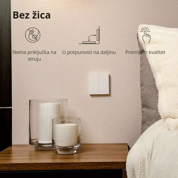 AQARA Wireless Remote Switch H1 (double rocker) WRS-R02 AQARA Wireless Remote Switch H1 (double rocker) WRS-R02