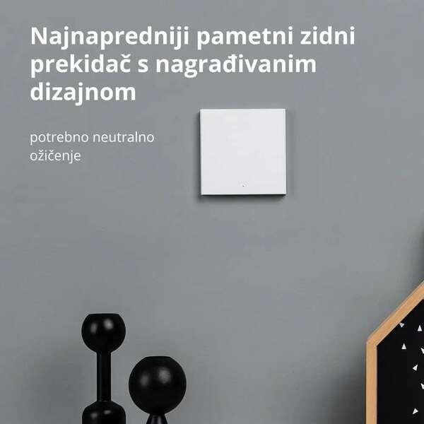 AQARA Smart Wall Switch H1 (with neutral, single rocker) WS-EUK03 AQARA Smart Wall Switch H1 (with neutral, single rocker) WS-EUK03