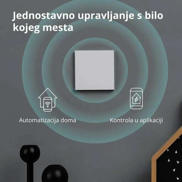 AQARA Smart Wall Switch H1 (with neutral, single rocker) WS-EUK03 AQARA Smart Wall Switch H1 (with neutral, single rocker) WS-EUK03