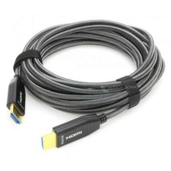 E-GREEN Kabl Opticki HDMI 2.0 M/M 20m crni 