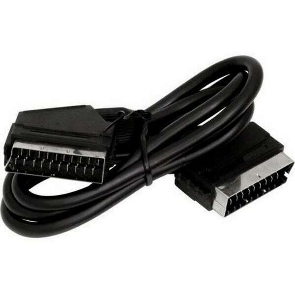 E-GREEN Kabl Scart M/M 1.5m crni