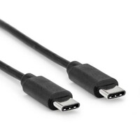 E-GREEN Kabl 3.1 USB tip C M / M 1m 3A  /  60W, crni