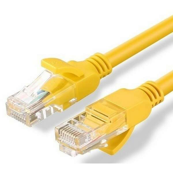 E-GREEN Kabl UTP Patch Cat6  0.3m zuti