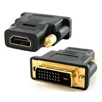 E-GREEN Adapter DVI-D (24+1) Dual Link (M) - HDMI (F) crni